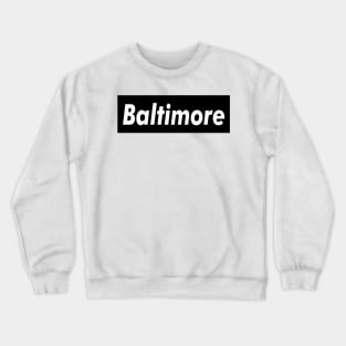 Baltimore Meat Brown Crewneck Sweatshirt